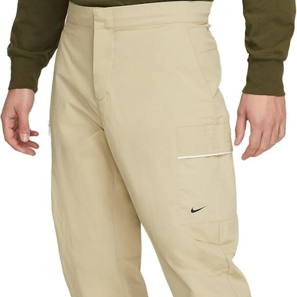Nike Style Essentials Utility Pants Men's 28 Tan Cargo Joggers DM6681-250 - Picture 1 of 3